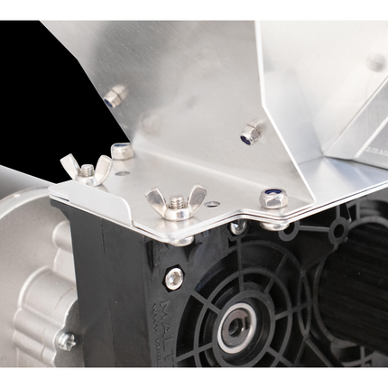 MaltZilla Motorized Grain Mill Complete Kit w/ Hopper, Power Supply, Base Board, MoreBeer Bucket