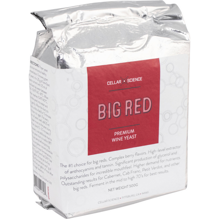 CellarScience - Dry Wine Yeast - Big Red - PLACEHOLDER