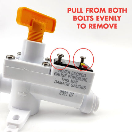 Digital Mini Pressure Gauge - 0-90 psi