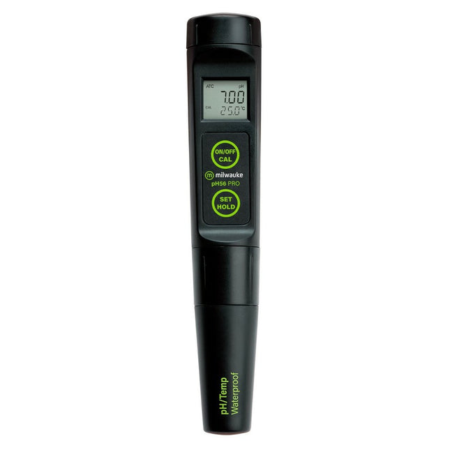Deluxe pH Meter with Thermometer & ATC (Milwaukee# ph56)