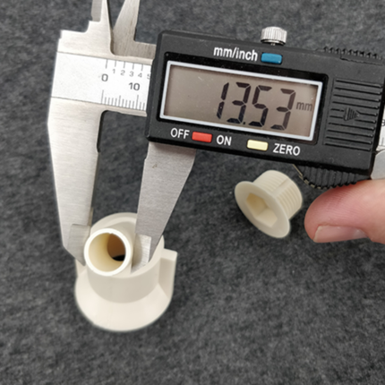 Drain Spout for Drip Tray - 40cm Recessed (two pieces: male and female) 