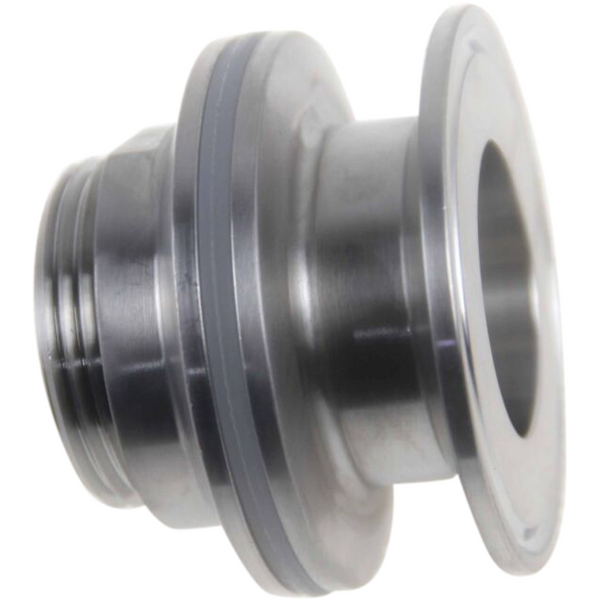 Stainless Tri-Clamp Weldless Bulkhead - 2 in.