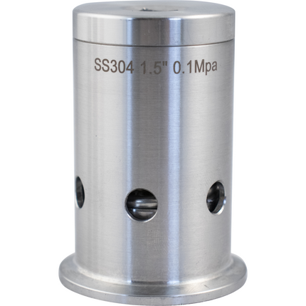 Pressure Relief Valve for Tank -  1 BAR PRV, 1.5 in TC