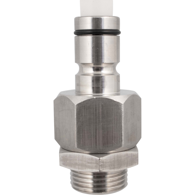 K-Lok KingLok Male x Male Beer Thread (5/8 in. BSP) (Check Valve - Liquid) - Quick Disconnect (QD)