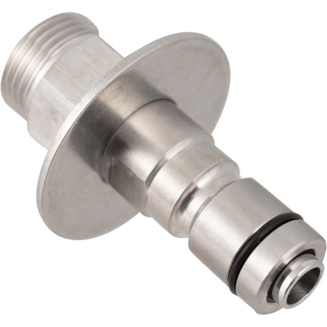 K-Lok KingLok Male x Male Beer Thread (5/8" BSP) (Check Valve - Gas) - Quick Disconnect (QD)