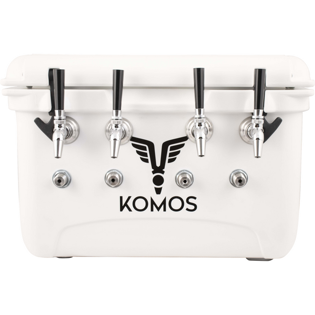 KOMOS Rubicon 4 Tap Jockey Box - Front Entry