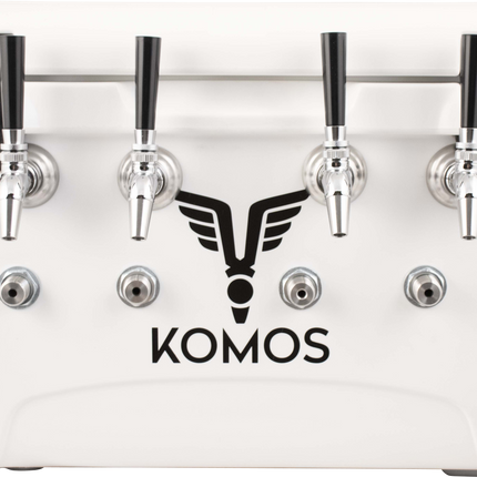 KOMOS® Rubicon Jockey Box (4 Tap) - Front Entry - (FAUCETS NOT INCLUDED)