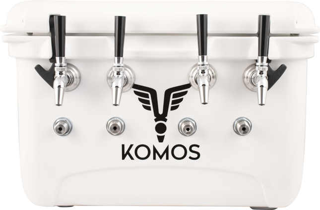 KOMOS® Rubicon Jockey Box (4 Tap) - Front Entry - (FAUCETS NOT INCLUDED)