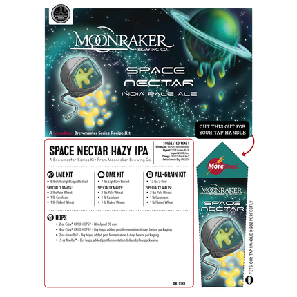 Kit (All Grain) - Moonraker Brewing Company Space Nectar Hazy IPA - PLACEHOLDER