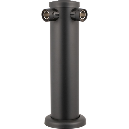 KOMOS Matte Black Tower Kit (Without Faucets) - TOWER & LINE KIT - PLACEHOLDER