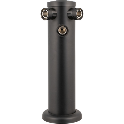 KOMOS Matte Black Tower Kit (Without Faucets) - TOWER & LINE KIT - PLACEHOLDER