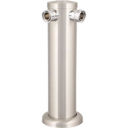 KOMOS® Brushed Stainless Draft Tower Kit - Open Box