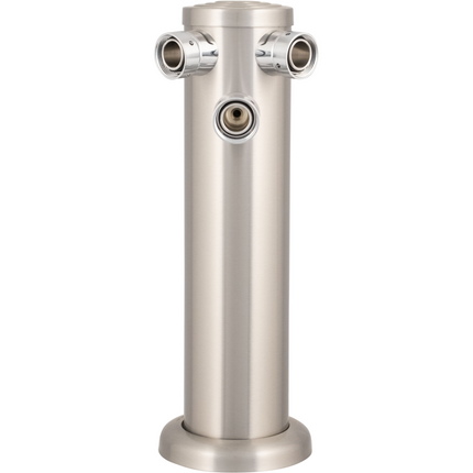 KOMOS® Brushed Stainless Draft Tower Kit - Open Box