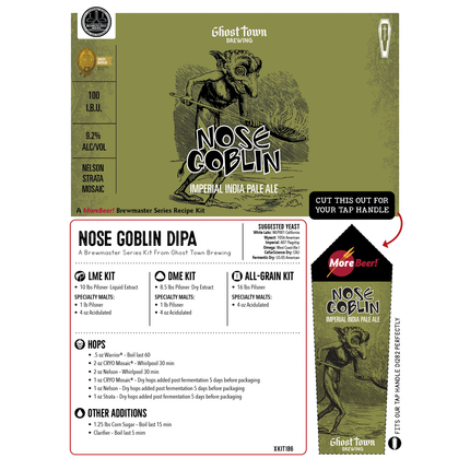 Kit (Extract) - Ghost Town Brewing Nose Goblin Imperial IPA - PLACEHOLDER