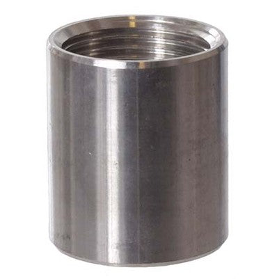 Stainless- 1 in. Full Coupler BSPP