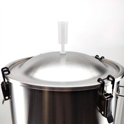 Bucket Buddy w/ Heating - 65L Stainless Steel Fermenter with Integrated 60W Element - 110-120V