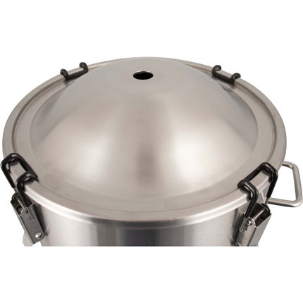 Bucket Buddy w/ Heating - 35L Stainless Steel Fermenter with Integrated 36W Element - 110-120V