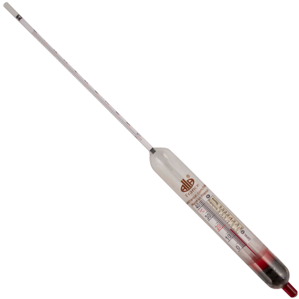 Hydrometer - Brix (0 - 10) With Correction Scale