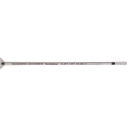 Hydrometer - Brix (0 - 10) With Correction Scale