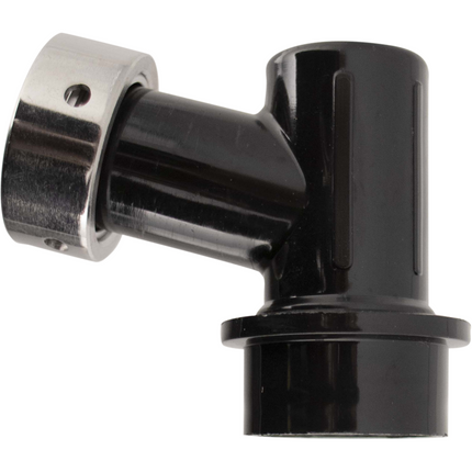 Ball Lock Bev Out (Black) - with Integrated Tap Shank & Collar