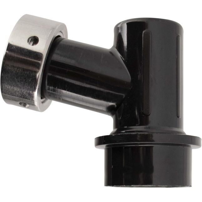 Ball Lock Bev Out (Black) - with Integrated Tap Shank & Collar