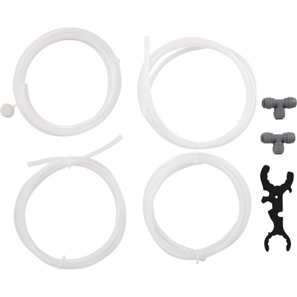 KOMOS Matte Black Tower Kit (Without Faucets) - TOWER & LINE KIT - PLACEHOLDER