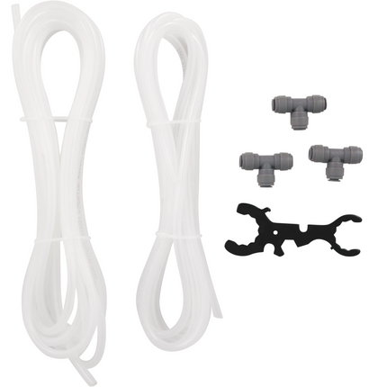 KOMOS Matte Black Tower Kit (Without Faucets) - TOWER & LINE KIT - PLACEHOLDER