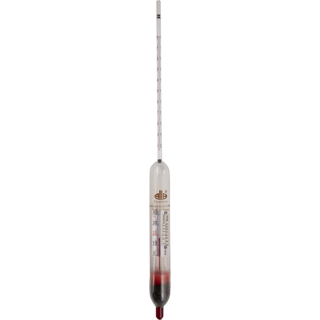 Hydrometer - Brix (10 - 20) With Correction Scale