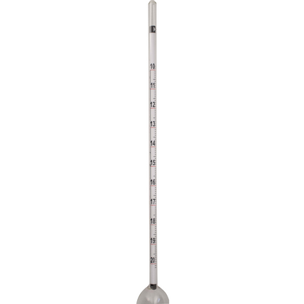 Hydrometer - Brix (10 - 20) With Correction Scale