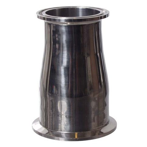 Stainless - 2.5 in. T.C. x 2 in. T.C. Concentric Reducer