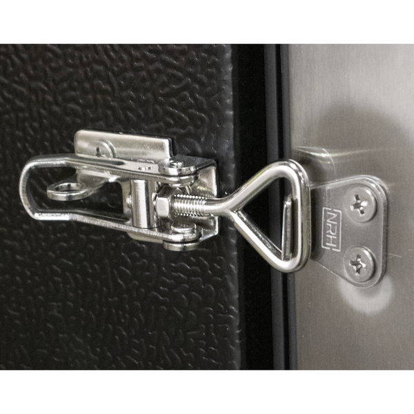 Stainless Steel Door Latch for KOMOS® Double-Wide Kegerator