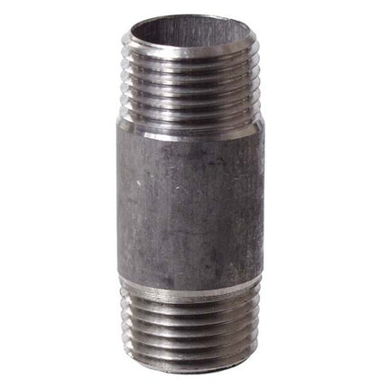 Stainless Nipple - 1/2 in  x 2 in Threaded
