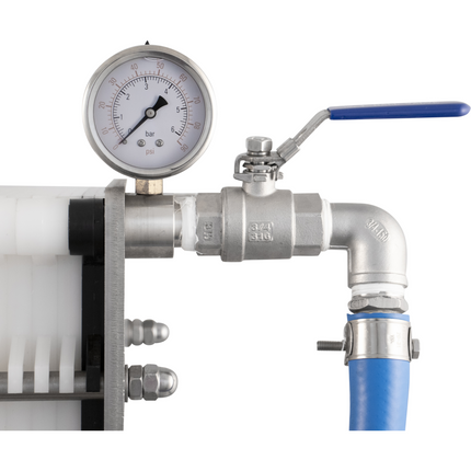 EnoItalia Plate Filter - 10 Plate - Trolley Style w/ Pump - PLACEHOLDER