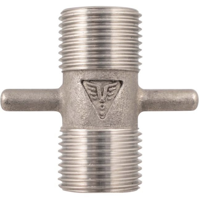 Komos - Keg Cleaner Coupler - Male x Male Beer Thread (5/8" BSP)