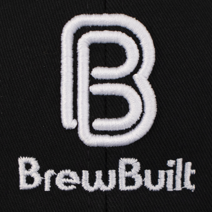 BrewBuilt Mesh Snap Back Hat - Black