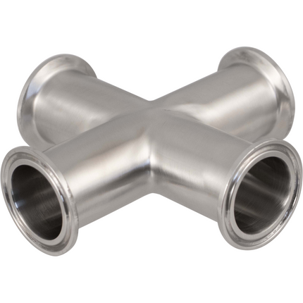 Tri-Clamp Stainless Steel TC Cross - 1.5 in. 