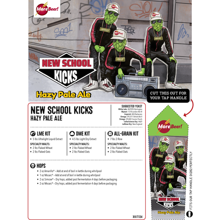 Kit (All Grain) - New School Kicks Hazy Pale Ale - PLACEHOLDER