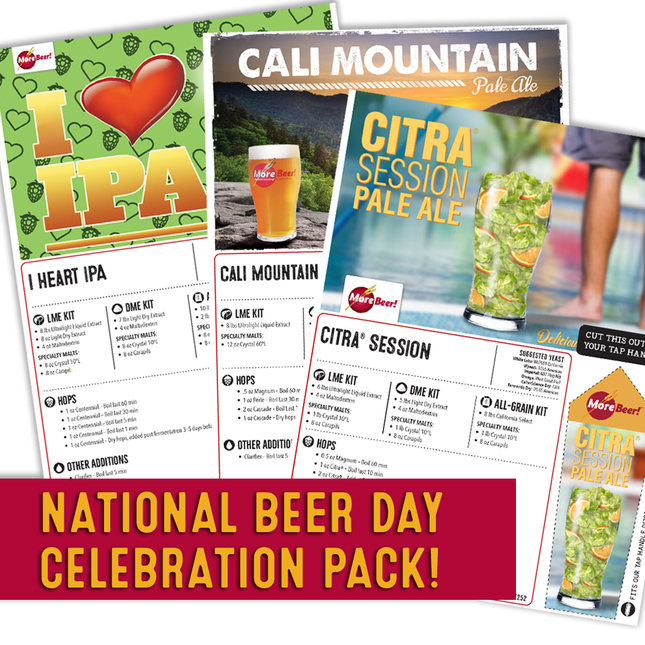 Beer Recipe Kit Bundle - National Beer Day Celebration Pack! - PLACEHOLDER