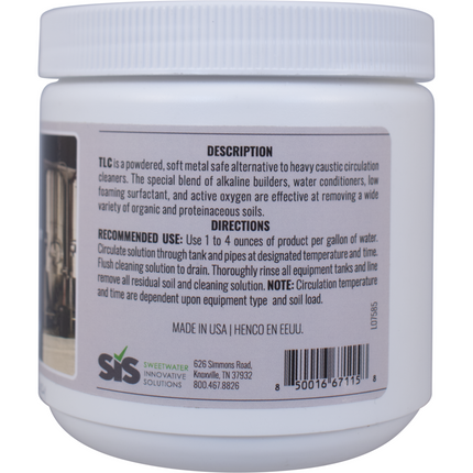 SIS Brew - TLC - Tank & Line Cleaner - 1 lb.