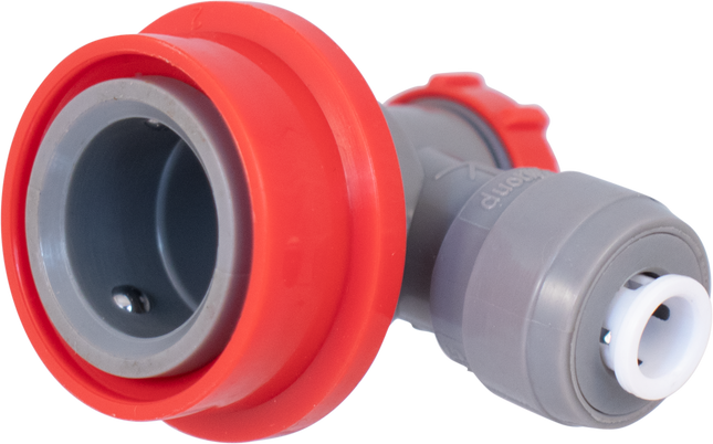 Duotight Ball Lock Gas In (Gray) - 6.35mm (1/4)