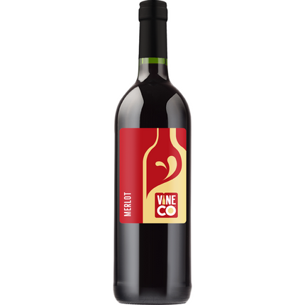 VineCo Wine Kit Label  Merlot 30/pk