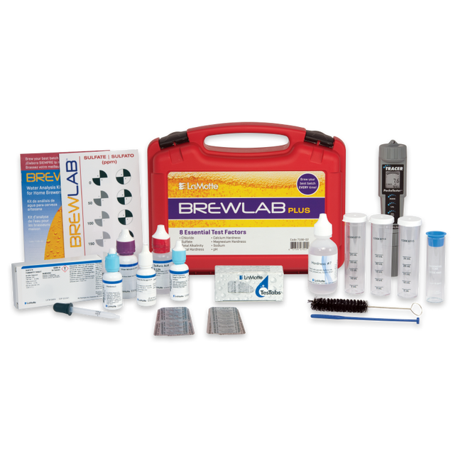 LaMotte - BrewLab Plus Water Test Kit with pH Meter - 7188-02