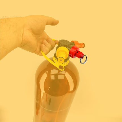 PCO1881 PRV Cap Combo with Red PRV - 2.5 BAR (35 psi)