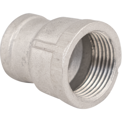 Stainless - 3/4 in. x 1/2 in. BSPP Coupler