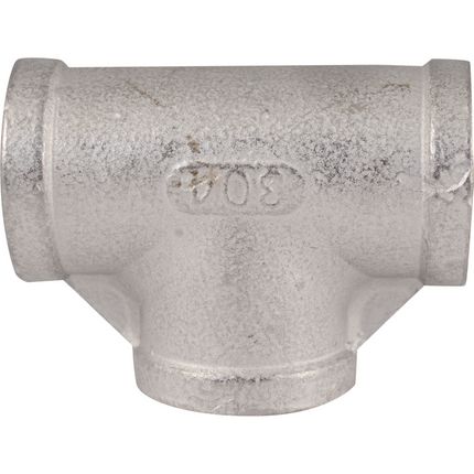 Stainless - 1/2 in. BSPP Female Tee
