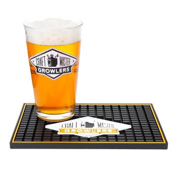 Craft Master Growlers - Professional Bar Mat