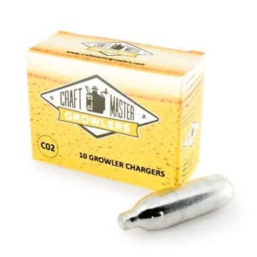 Craft Master Growlers - 8 gram CO2 catridges - Box of 10