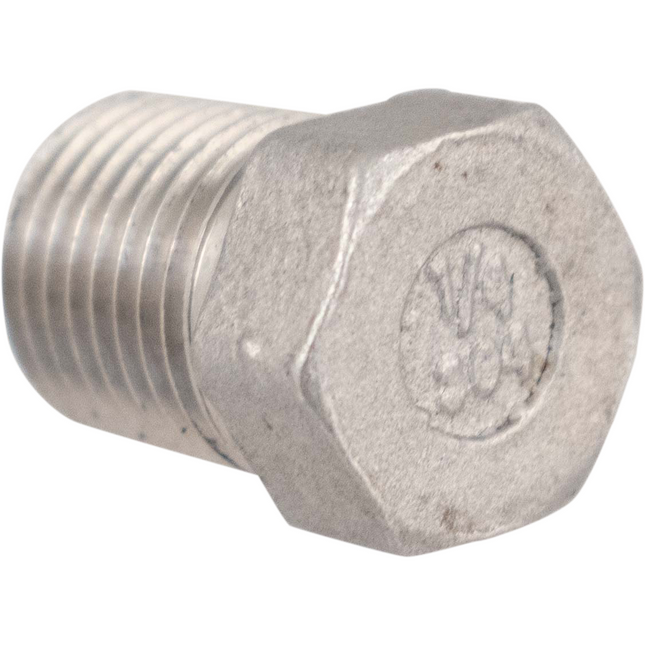 Stainless - 1/4 in. BSPP Hex Plug