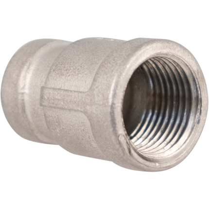 Stainless - 3/8 in. x 1/4 in. BSPP Coupler