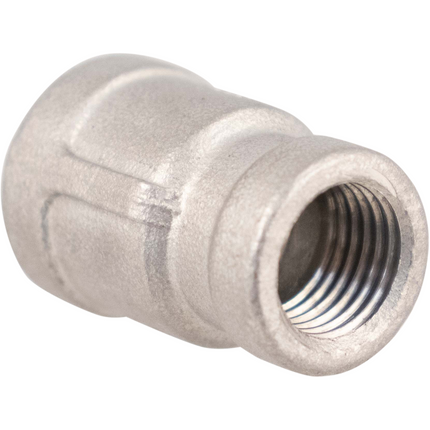 Stainless - 3/8 in. x 1/4 in. BSPP Coupler